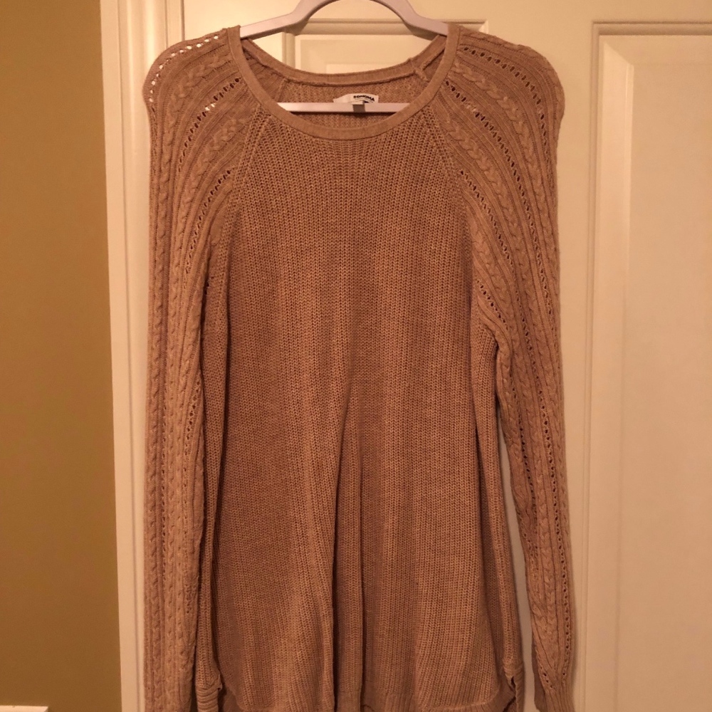 Sonoma pale pink/light rose sweater. L. Like New.